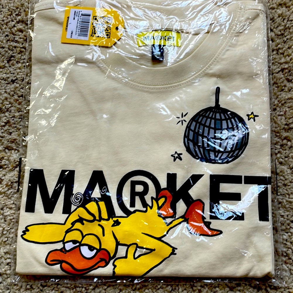 MARKET DRUNK DISCO DUCK T-SHIRT